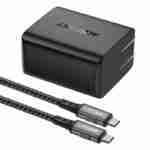 Deximpo- Acefast Smart Wall Charger-Hub A19 GaN PD65W US