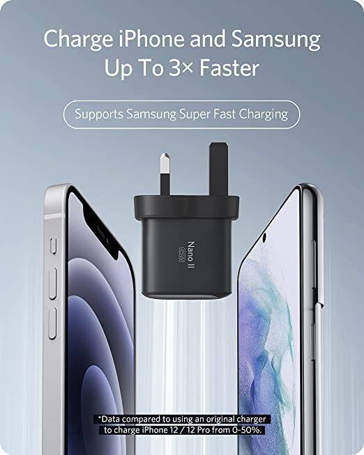 Deximpo-ANker Bangladesh-Anker Nano II 45W UK Plug - Black Deximpo-ANker Bangladesh-Anker Nano II 45W UK Plug - Black