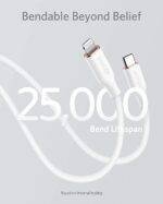 Deximpo-ANker-Bangladesh-Anker-PowerLine-Soft-USB-C-to-Lightning-Cable-3ft---White