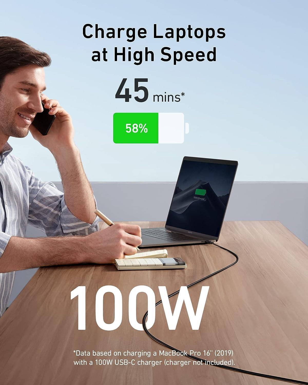 Deximpo-Anker-Bangladesh-Anker PowerLine III USB-C to USB-C 100W-1 Deximpo-Anker-Bangladesh-Anker PowerLine III USB-C to USB-C 100W-1