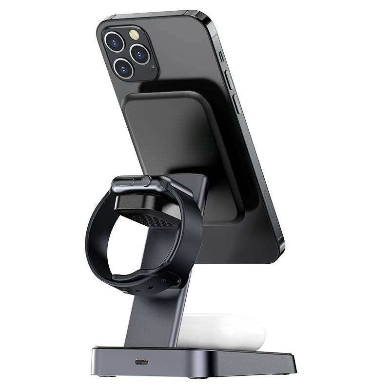 ACEFAST E3 desktop three-in-one wireless charging stand ACEFAST E3 desktop three-in-one wireless charging stand