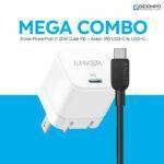 Anker Mega COMBO (Anker PowerPort III 20W Cube PD + Anker 310 USB-C to USB-C )
